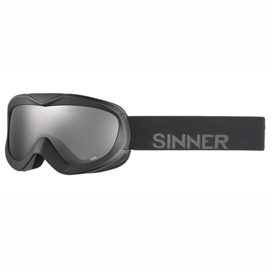 Skibril Sinner Task Matte Black Double Smoke