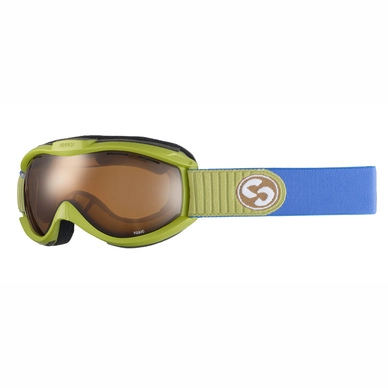 Ski Goggles Sinner Toxic Matte Dark Citron Double Orange Vent