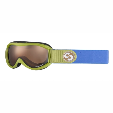 Ski Goggles Sinner Toxic S Matte Dark Citron Double Orange Sintec