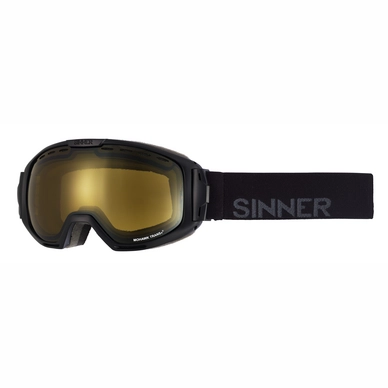 Skibril Sinner Mohawk Matte Black Double Orange Sintec Trans+ Vent.
