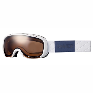 Skibril Sinner Marble OTG Matte White Double Orange Sintec