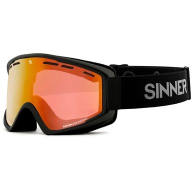 Skibril Sinner Batawa OTG Matte Black Double Orange Sintrast Vent