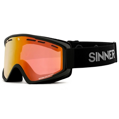 Skibril Sinner Batawa OTG Matte Black Double Red Sintrast Vent