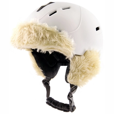 Skihelm Sinner Silverton Fur White / Sand