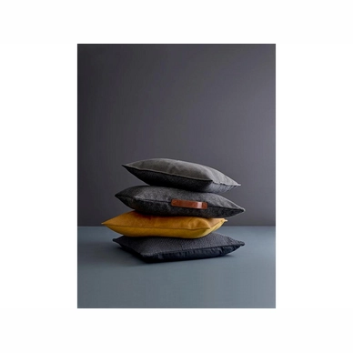 Sierkussen Sodahl Cushion Simple Leather Yellowd (50 x 50 cm)