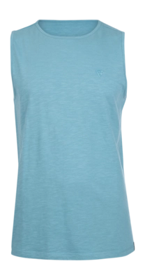 Singlet Brunotti Men Malaku-Slub Adriatic Blue Regular Fit