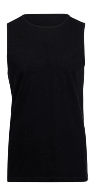 Singlet Brunotti Men Malaku-Slub Black Regular Fit