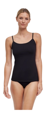 Singlet Falke Women Daily Comfort Black (2-Pack) Tight Fit
