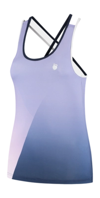 Singlet K-Swiss Women Hypercourt Print Singlet Neon Purple Regular fit