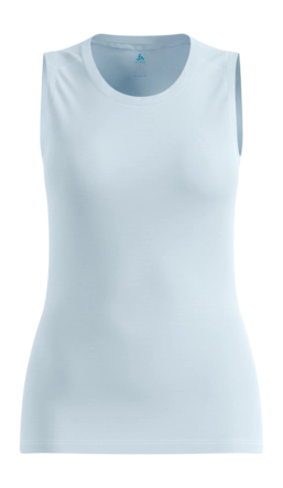 Singlet Odlo Women Merino 160 Baby Blue Nauwsluitend