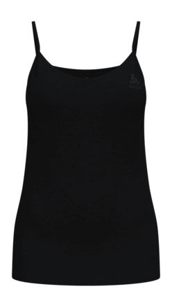 Singlet Odlo Women Merino 160 Base Layer Black Nauwsluitend