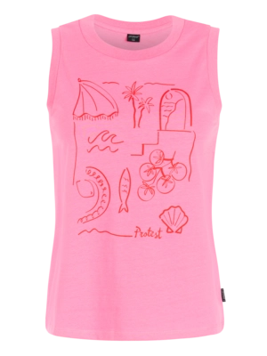 Singlet Protest Women PRTAnother Cheeky Pink