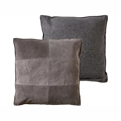 Coussin Södahl Cushion Simple Suede Grey (45 x 45 cm)