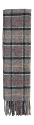 Sjaal Barbour Unisex Tartan Lambswool Scarf Modern