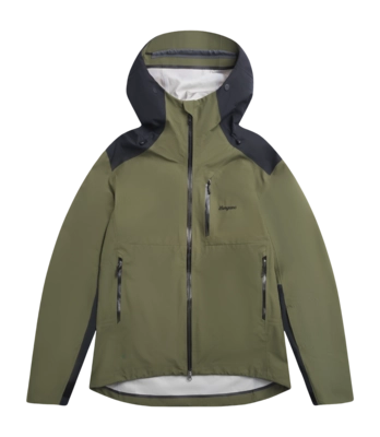 Ski Jas Bergans Men Oppdal 3L Shell Jacket Pine Forest/Black Regular fit