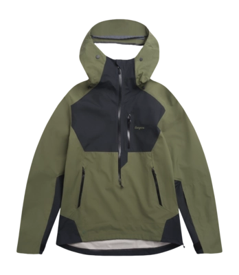 Ski Jas Bergans Unisex Oppdal 3L Shell Anorak Pine Forest/Black Regular Fit