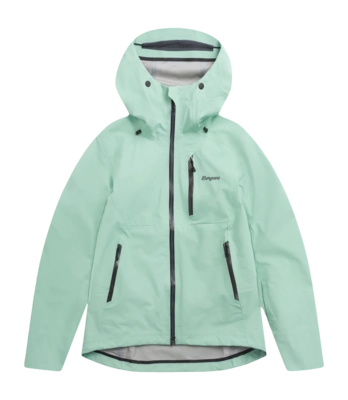 Ski Jas Bergans Women Oppdal 3L Shell Jacket Mint Crush Regular Fit