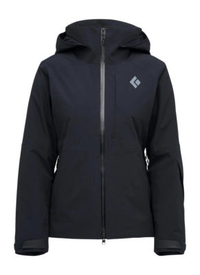 Ski Jas Black Diamond Women Recon Insulated Shell Black Regular Fit