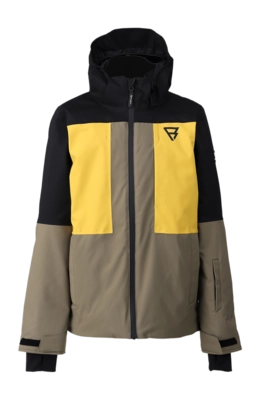 Ski Jas Brunotti Boys Aratiny Dusky Green Snow Jacket Regular Fit