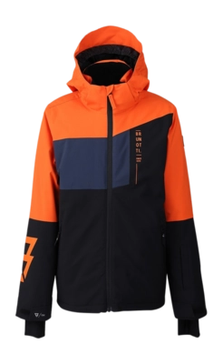 Ski jas Brunotti Boys Flynnery Snow Jacket Black 26 Regular Fit