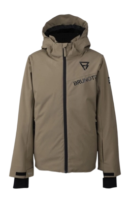 Ski Jas Brunotti Boys Navigaty Dusky Green Snow Jacket Regular Fit