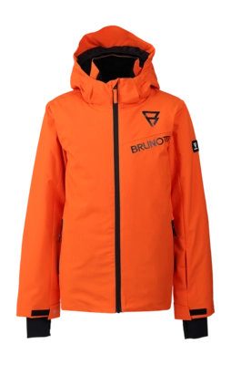 Ski Jas Brunotti Boys Navigaty Punch Orange Snow Jacket Regular Fit