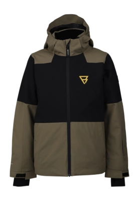 Ski Jas Brunotti Boys Strokersy Snow Jacket Dusky Green Regular Fit