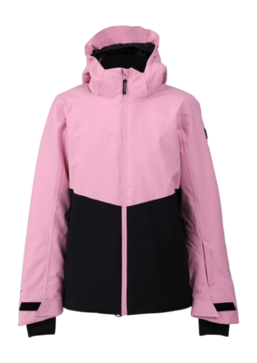 Ski Jas Brunotti Girls Montacy Snow Jacket Dusty Pink Slim Fit
