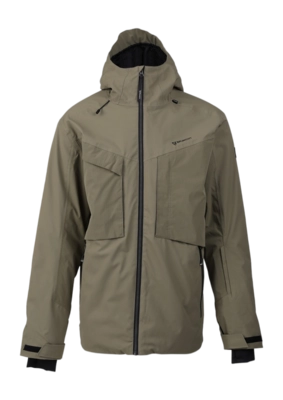 Ski Jas Brunotti Men Bodish Dusky Green Snow Jacket Relaxed Fit