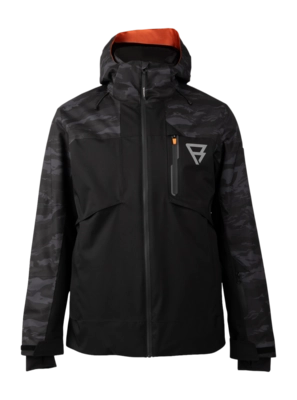 Ski Jas Brunotti Men Kanisher Snow Jacket Black Regular Fit