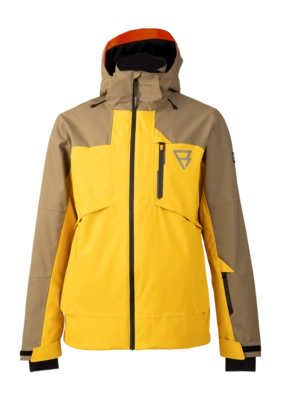 Ski Jas Brunotti Men Kanisher Snow Jacket Lemon Curry Regular Fit