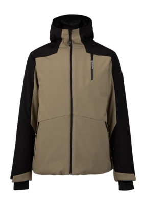 Ski Jas Brunotti Men Mattaki Softshell Jacket Dusky Green Regular Fit