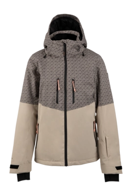 Ski Jas Brunotti Women Latteas Snow Jacket Fungi Slim Fit