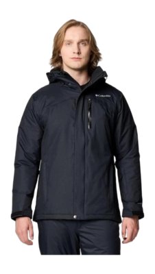 Ski Jas Columbia Men Last Tracks II Jacket Black Regular Fit