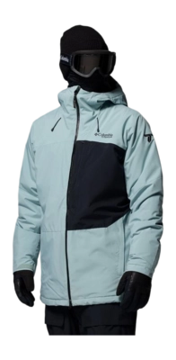 Ski Jas Columbia Men Winter District III Jacket Crushed Blue Black Omni-Tech
