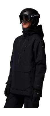 Ski Jas Columbia Women Coreshot Anorak Black Loose Fit