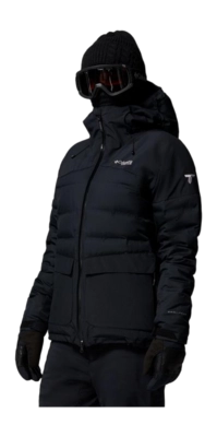 Ski Jas Columbia Women Glacier Ridge Down Jacket Black Regular Fit