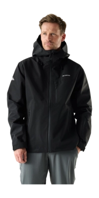 Ski Jas Cortazu Men AW Hardshell Jacket 10M Black Regular Fit