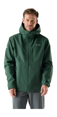 Ski Jas Cortazu Men AW Hardshell Jacket 10M Dark Green Regular Fit