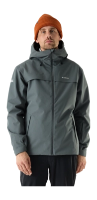 Ski Jas Cortazu Men Delta INS Hardshell Jacket 10M Mid Grey Regular fit