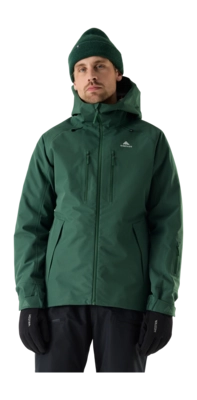 Ski jas Cortazu Men Mountain Hardshell Jacket 10M Dark Green Oversized Fit