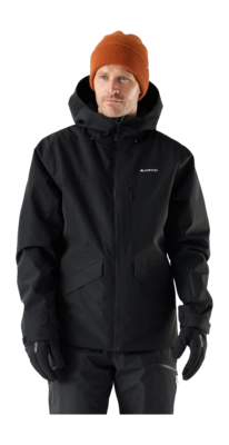 Ski Jas Cortazu Men Nunatak 10M Black Regular Fit