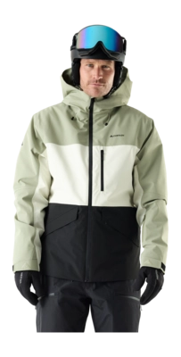 Ski Jas Cortazu Men Nunatak 10M CB1 Black Kitt Olive Regular Fit