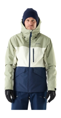Ski Jas Cortazu Men Nunatak 10M CB2 Dark Blue Kitt Olive Regular Fit
