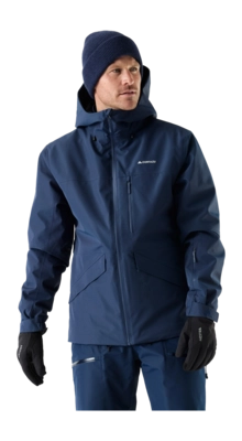 Ski Jas Cortazu Men Nunatak 10M Dark Blue Regular Fit