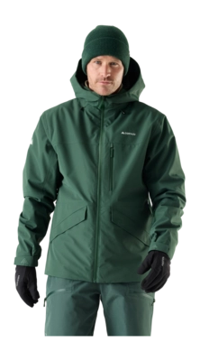 Ski Jas Cortazu Men Nunatak 10M Dark Green Regular Fit