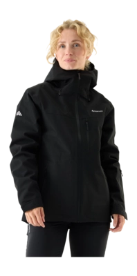 Ski Jas Cortazu Women AW Hardshell Jacket 10M Black Regular Fit
