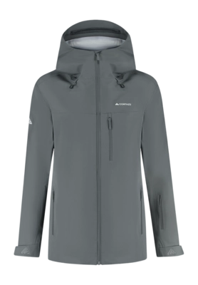 2---PACKSHOT_CORTAZU_AW_Hardshell_Jacket_10M_Midgrey_Women-_no-bg