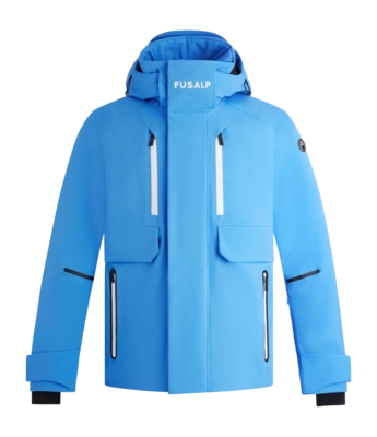Ski Jas Fusalp Men John Cerulean/Noir Loose fit