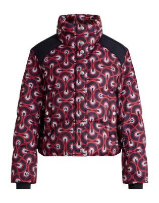 Ski Jas Fusalp Women Tatum Pilule Acajou Nuage/Marin Pilule Loose fit